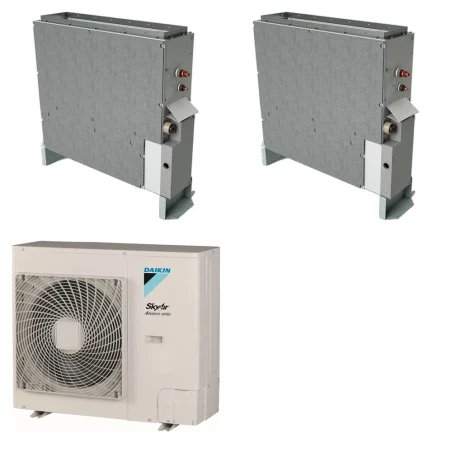 Pack Twin Daikin : 2 x FNA50A9 + groupe RZASG100MY