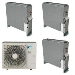 Pack Triple Daikin : 3 x FNA60A9 + groupe RZA200D