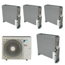 Pack Double Twin Daikin : 4 x FNA35A9 + groupe RZAG125NV1