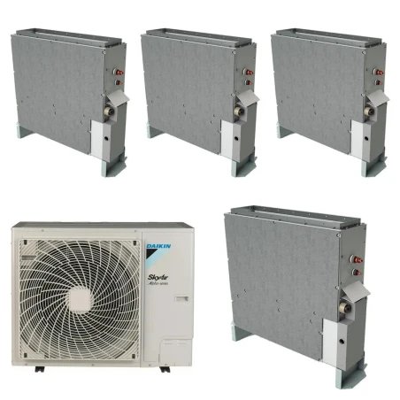 Pack Double Twin Daikin : 4 x FNA60A9 + groupe RZA250D