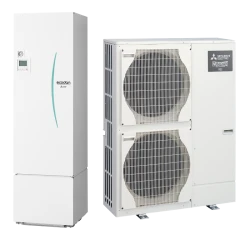 Pac air eau Ecodan zubadan silence Duo 200 L haute température 14 kW - ERST20F-VM6E + PUZ-SHWM140VAA ERST20F-VM6E + PUZ-SHWM140V