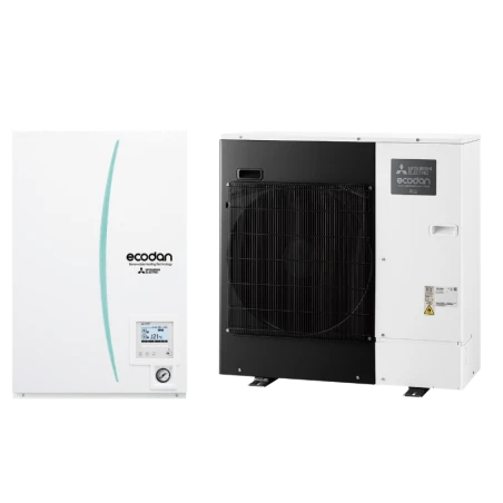 Pac air eau Ecodan power inverter silence hydrobox mural 12 kW - ERSD-VM6E + PUZ-SWM120VAA ERSD-VM6E + PUZ-SWM120VAA
