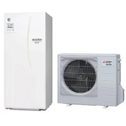 Pac air eau Ecodan eco inverter Duo 2 zones 170 Litres 8 kW - ERST17D-VM6BD + SUZ-SWM80VA2 ERST17D-VM6BD + SUZ-SWM80VA2