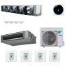 Pack gainable Daikin Alpha-series 13kw pour 140m² Airzone 5 sorties