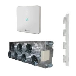 Pack gainable Daikin Alpha-series 10kw pour 100m² Airzone 7 sorties