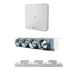 Pack gainable Daikin 6kw pour 70m² Airzone 4 sorties