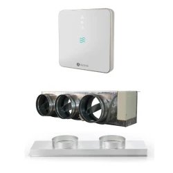 Pack gainable Daikin 5kw pour 60m² Airzone 3 sorties