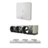 Pack gainable Daikin 6kw pour 70m² Airzone 3 sorties