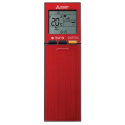 Climatiseur Mitsubishi Electric murale Design Premium rouge rubis 3.5 