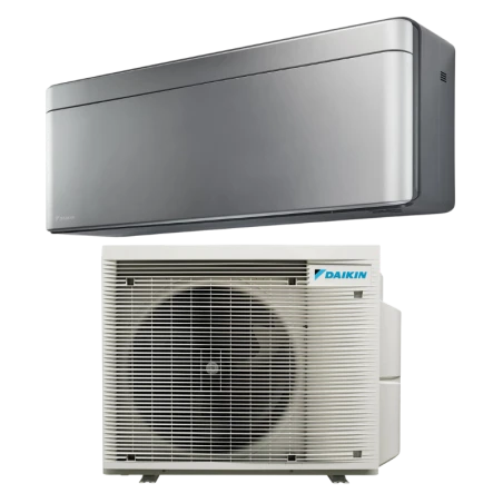 Climatiseur Daikin Stylish argentée 5 kW - FTXA50CS + RXA50B8