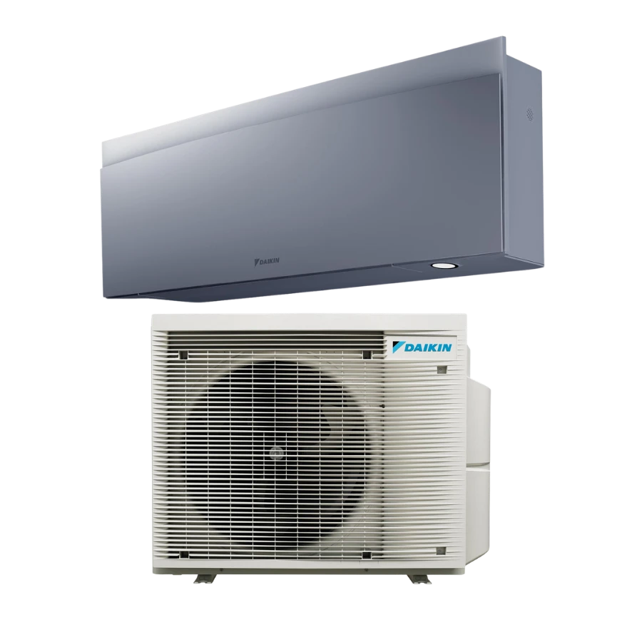 Climatiseur Daikin Emura 3 argentée 2 kW - FTXJ20AS + RXJ20A9
