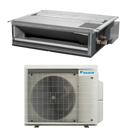 Climatiseur Daikin gainable extra-plat BP Alpha series 5 kW - FDXM50F9 + RZAG50B