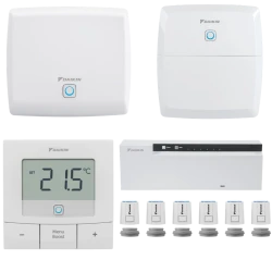 Pack thermostats connectés Daikin HomeControls — plancher chauffant 6 zones PACK-DHC-PC-6