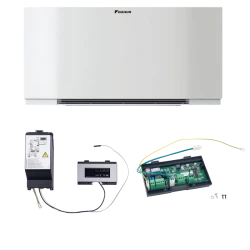 Ventilo-convecteur Daikin Altherma HPC console 1.5 kW raccordement gauche - FWXV15ABTV3 - vue 2